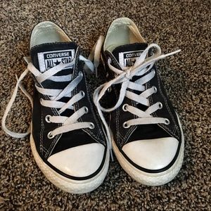 Black Low Top Converse